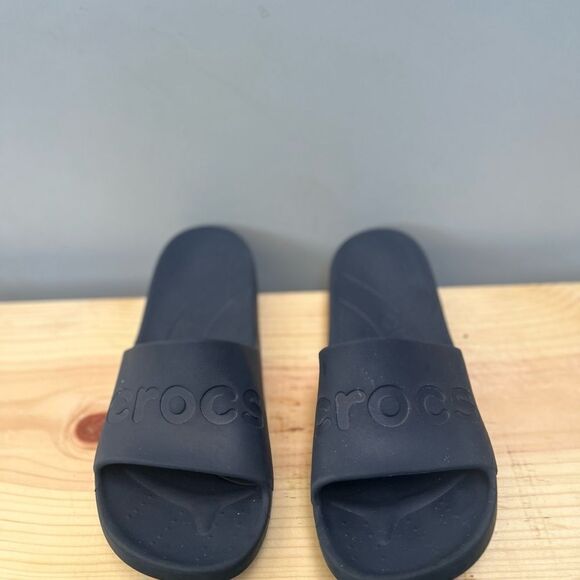 Crocs Black Slide Sandals - Picture 3 of 3